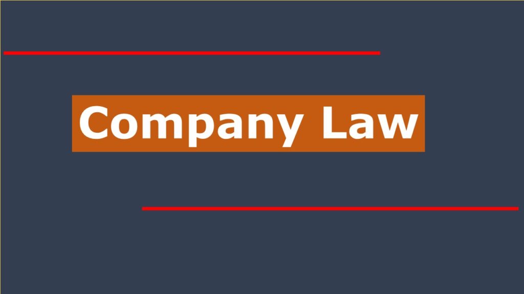 Company Law