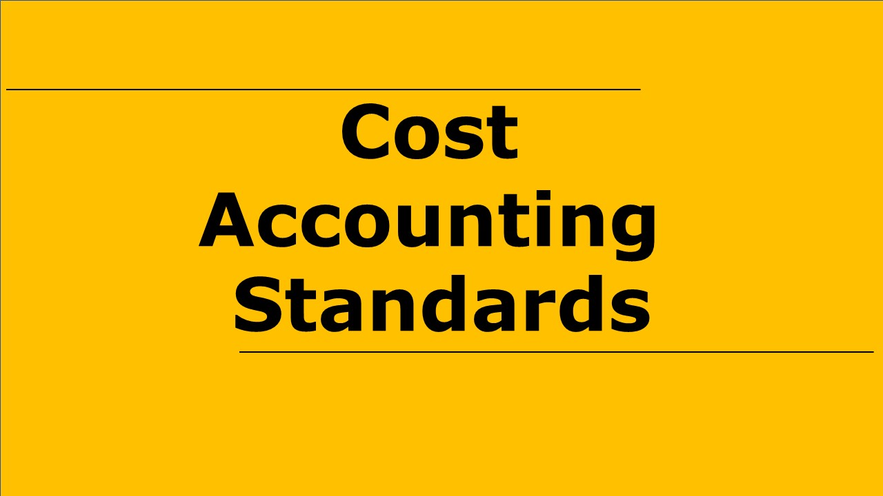 Cost  Accounting  Standards